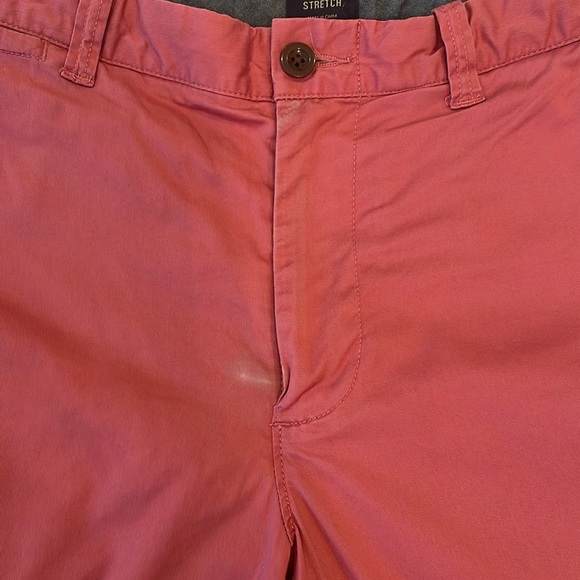 J.Crew Stretch Men’s Shorts size 34 Colour Salmon - Picture 4 of 4